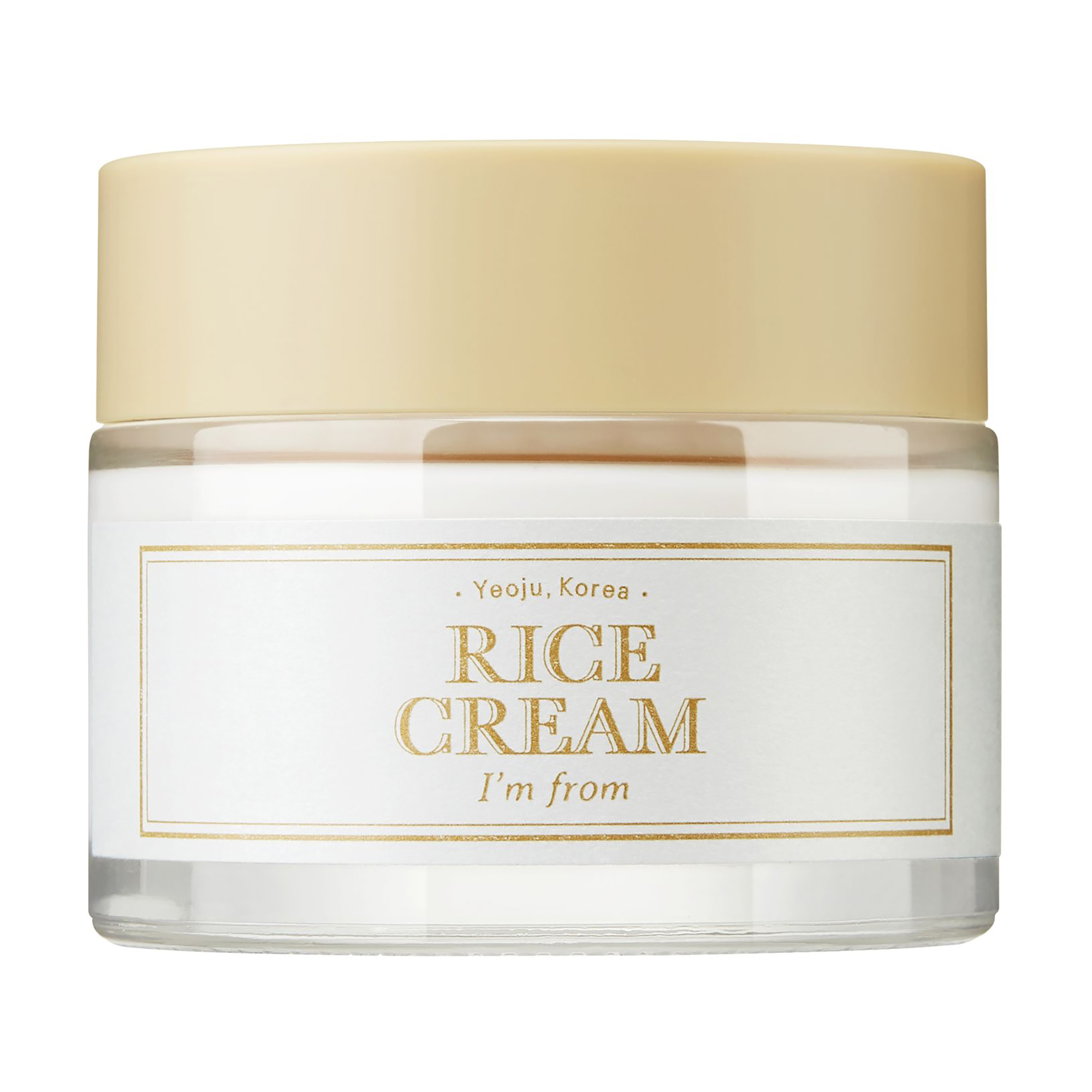 Живильний крем для обличчя I'm From Rice Cream з екстрактом рису, 50 г